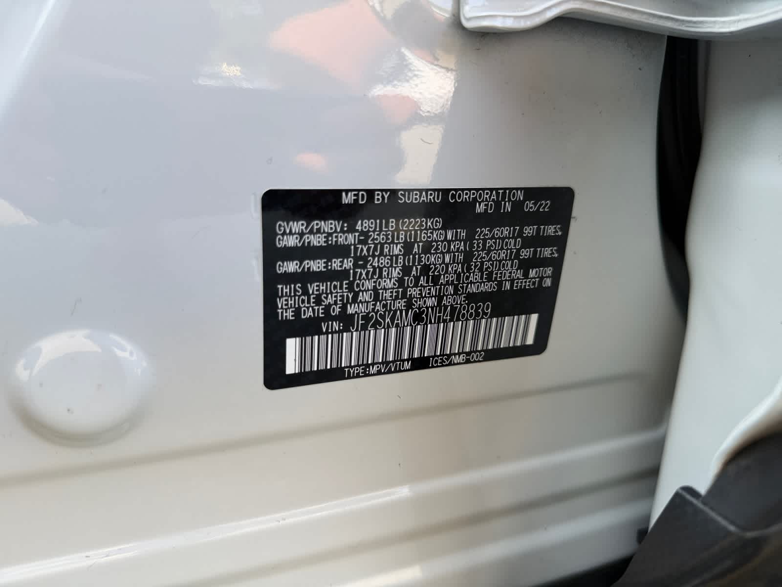 2022 Subaru Forester Wilderness