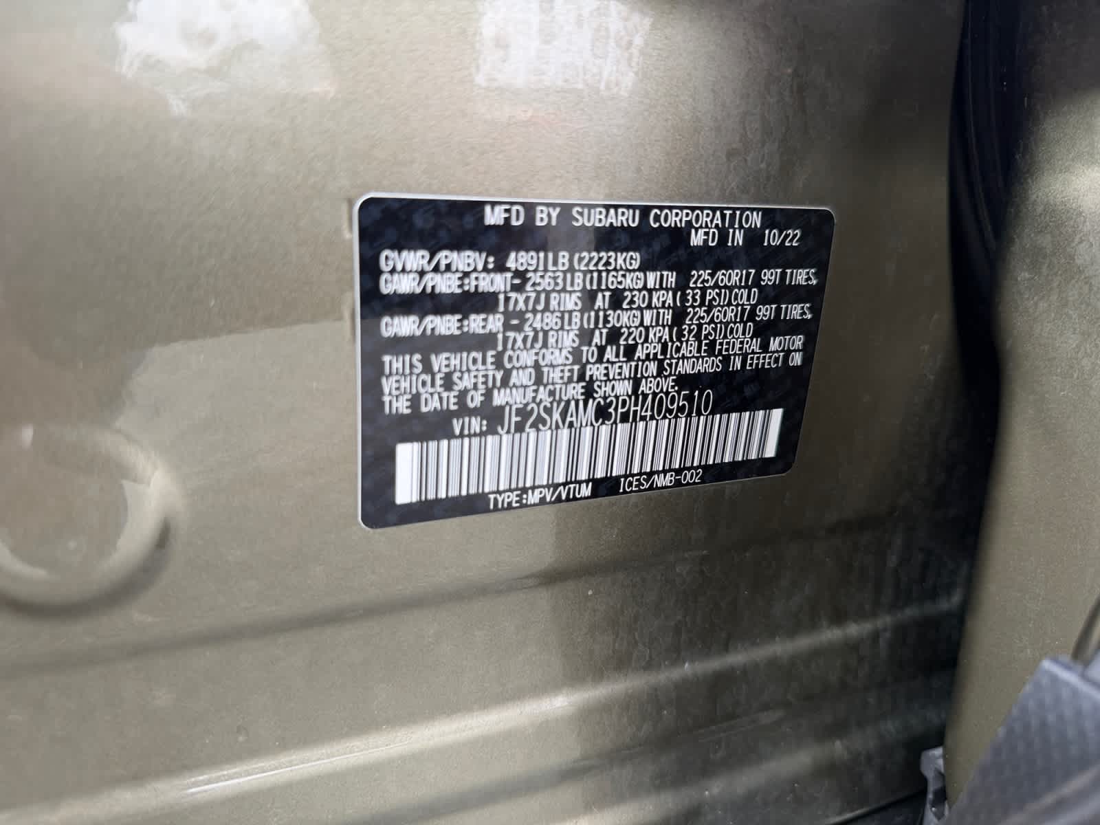 2023 Subaru Forester Wilderness