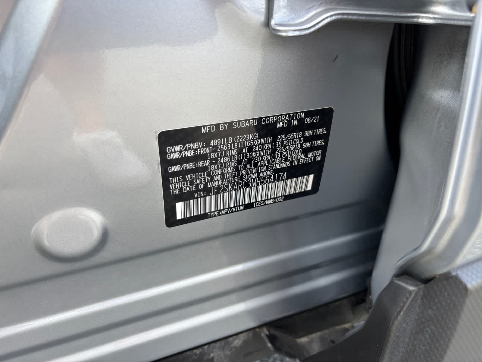 2021 Subaru Forester Sport