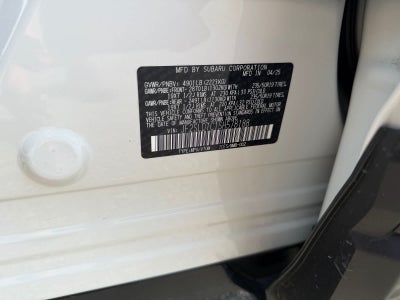 2025 Subaru Forester Touring