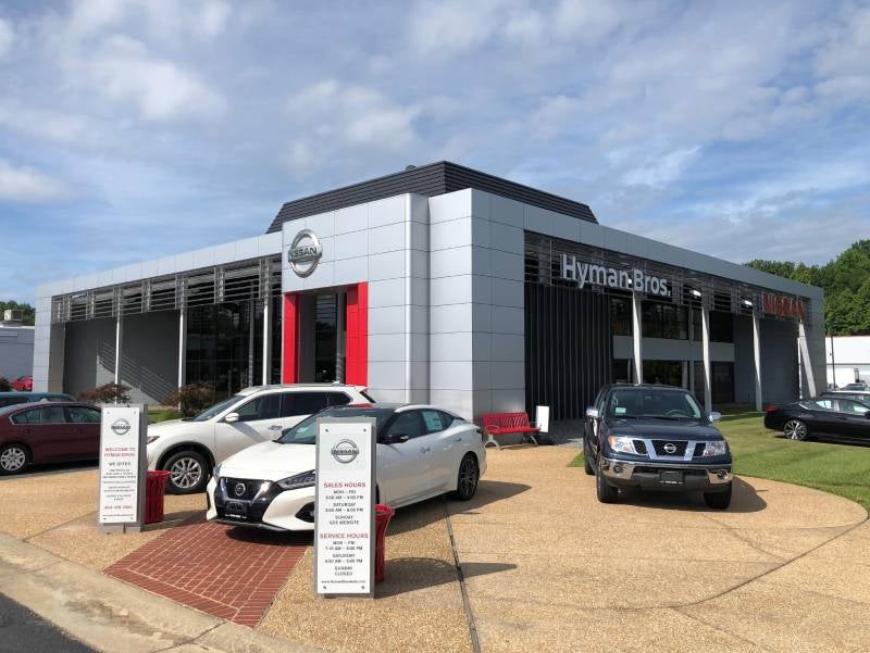 Hyman Bros Nissan dealership in Richmond VA